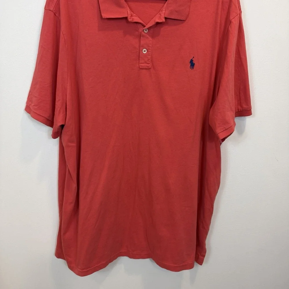POLO Ralph Lauren‎ XXL Classic Fit Short Sleeve Polo Shirt Cotton